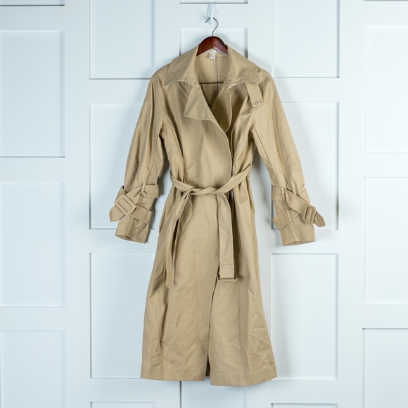 H&M Jackets & Blazers - H&M Tan Trench Coat